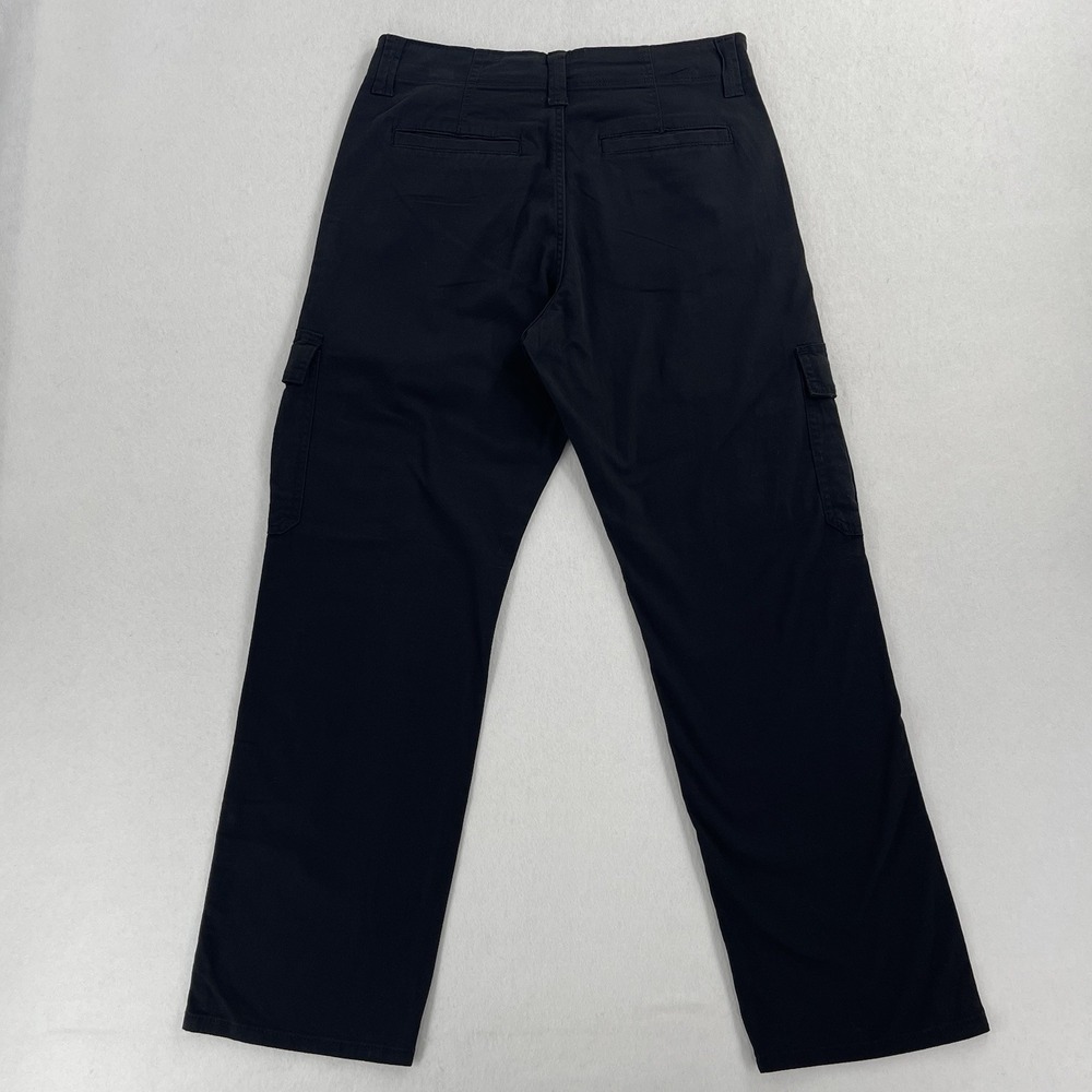 Wrangler Relaxed Fit Cargo Pants Mens 30x30 Black Flex Tech Pocket NWT - Picture 2 of 9